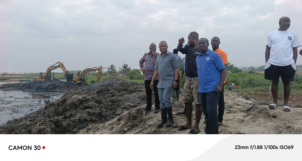 CAMPAIGN PROMISE FULFILLED: DREDGING OF TSOKOME–BORTIANOR NATURAL MINI HARBOR

